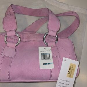 Hype Purple/Pink Leather Handbag